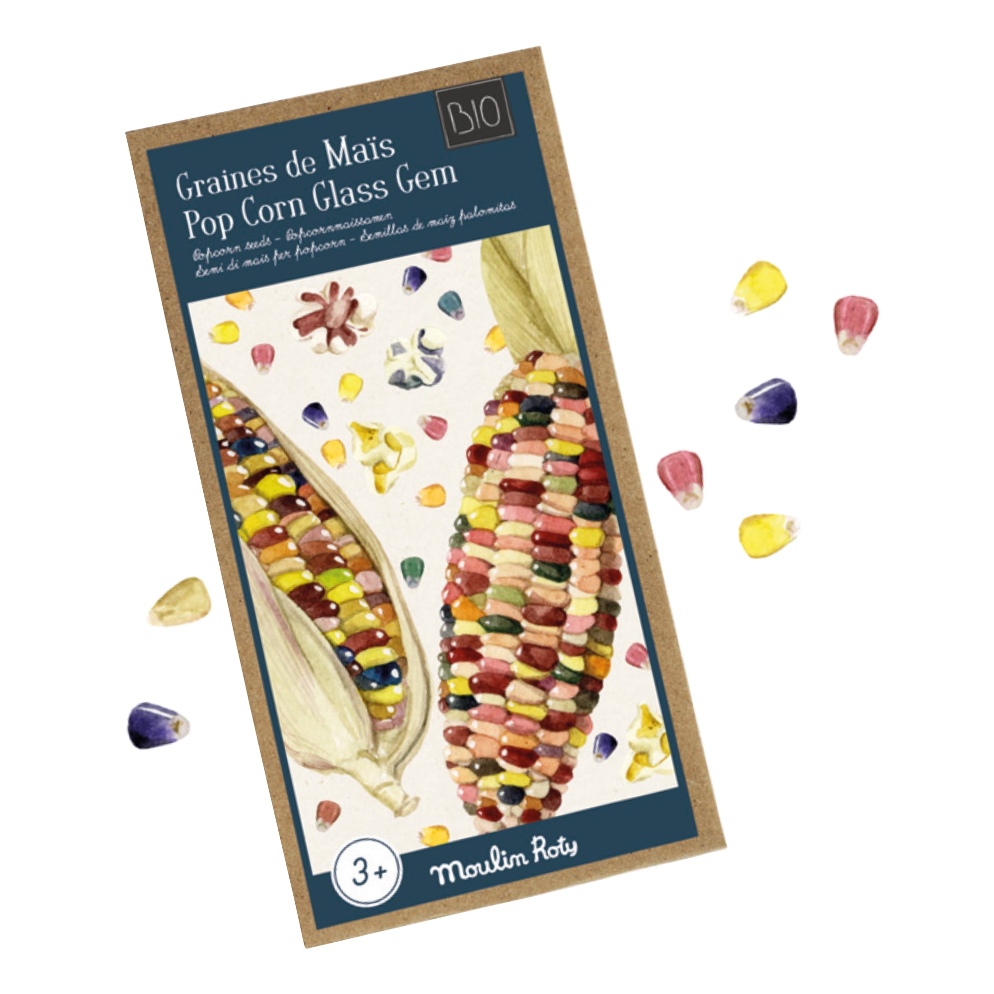 Moulin Roty | Semi di Mais Bio per Popcorn, Le Jardin 712159