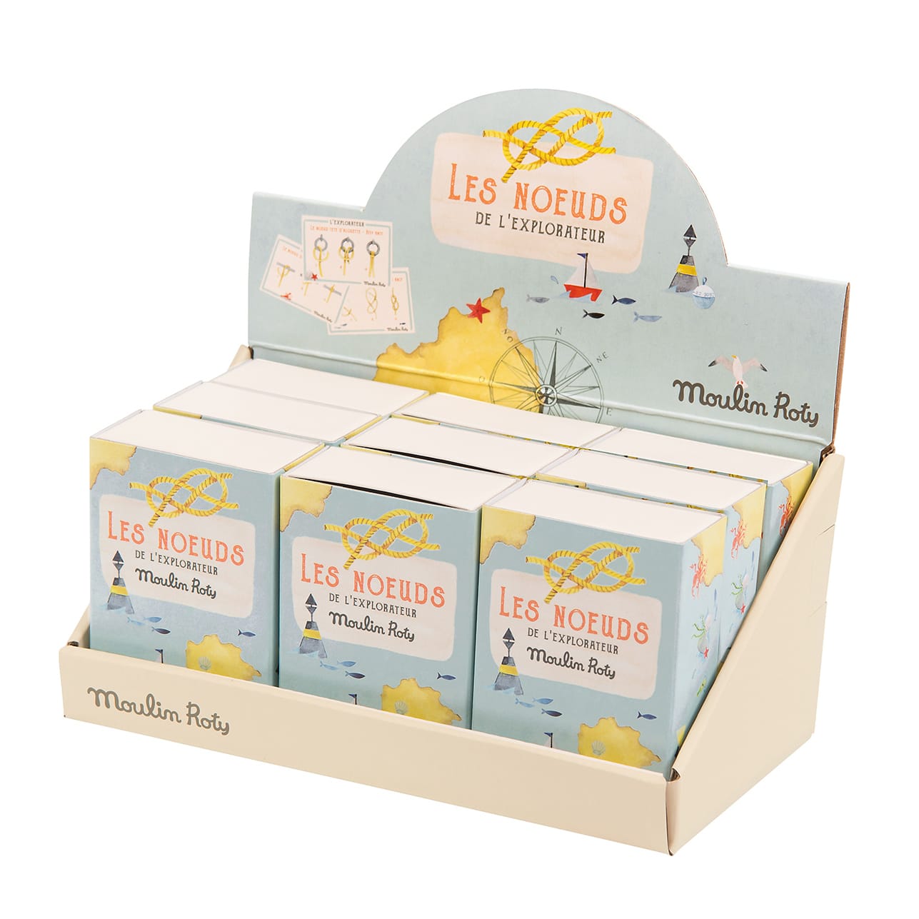 Imparare Nodi del Marinaio e dell'Esploratore per Bambini | Moulin Roty 712369