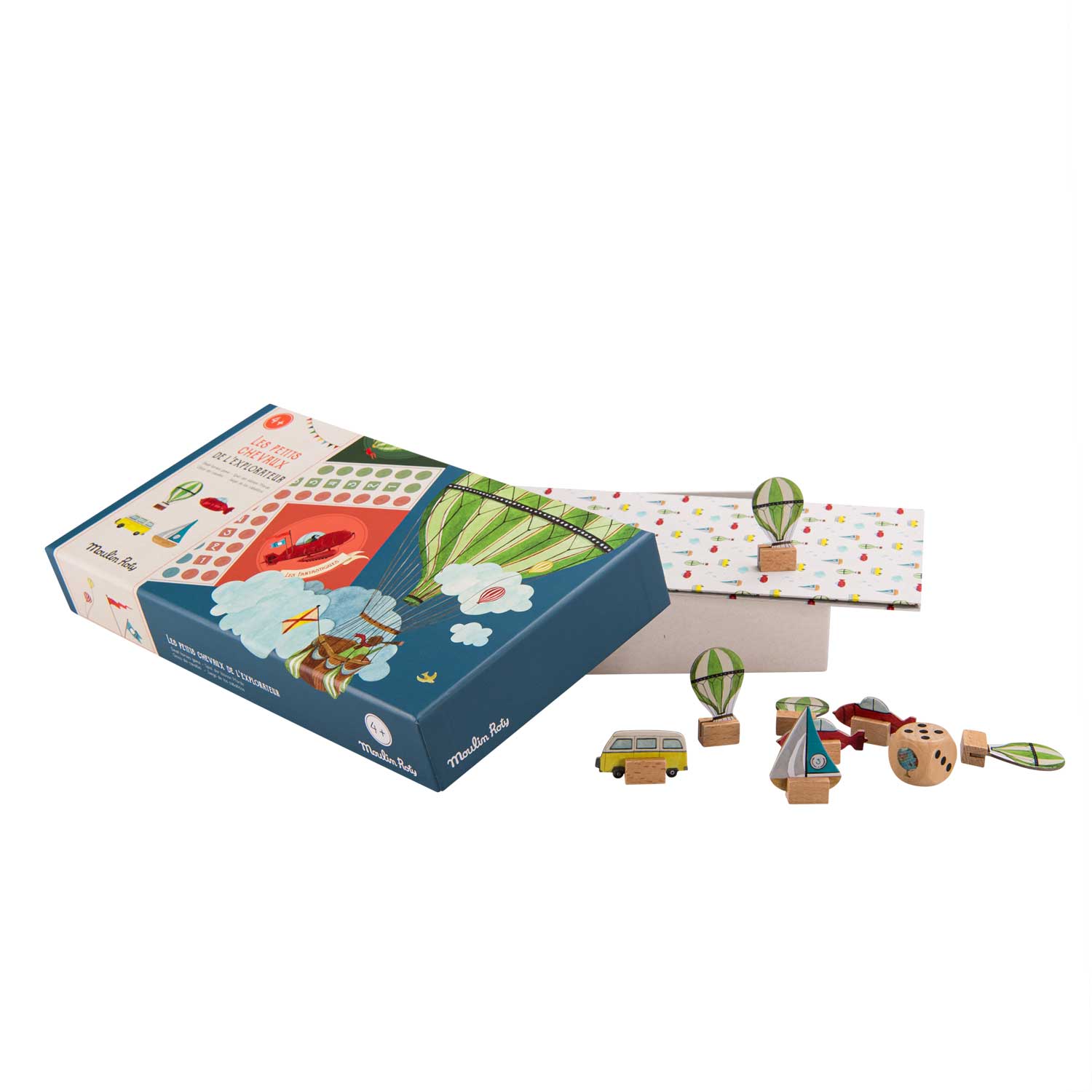 Moulin Roty | Gioco dei Cavallini, Gioco da Tavolo Le Jardin 712422