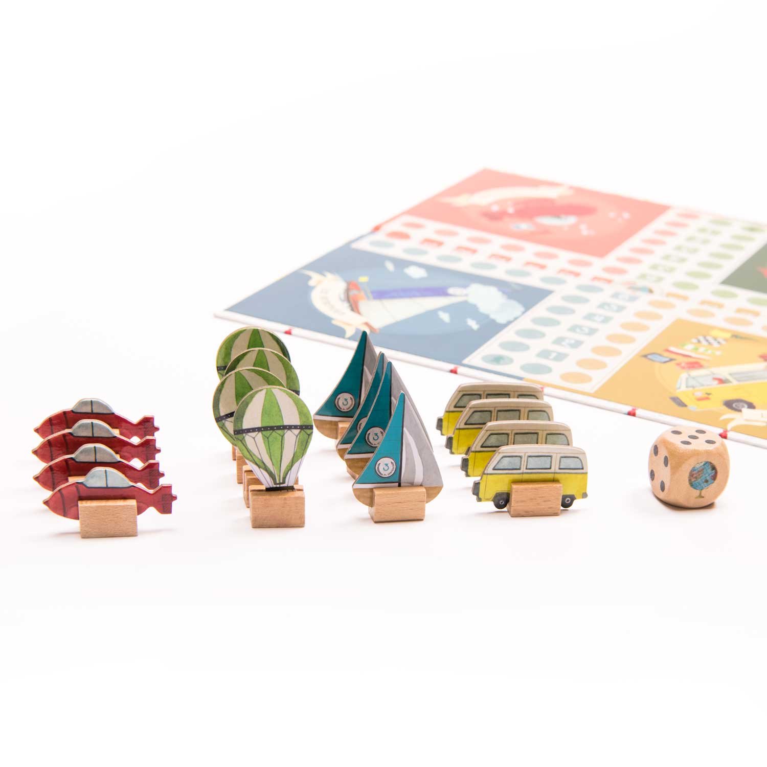 Moulin Roty | Gioco dei Cavallini, Gioco da Tavolo Le Jardin 712422