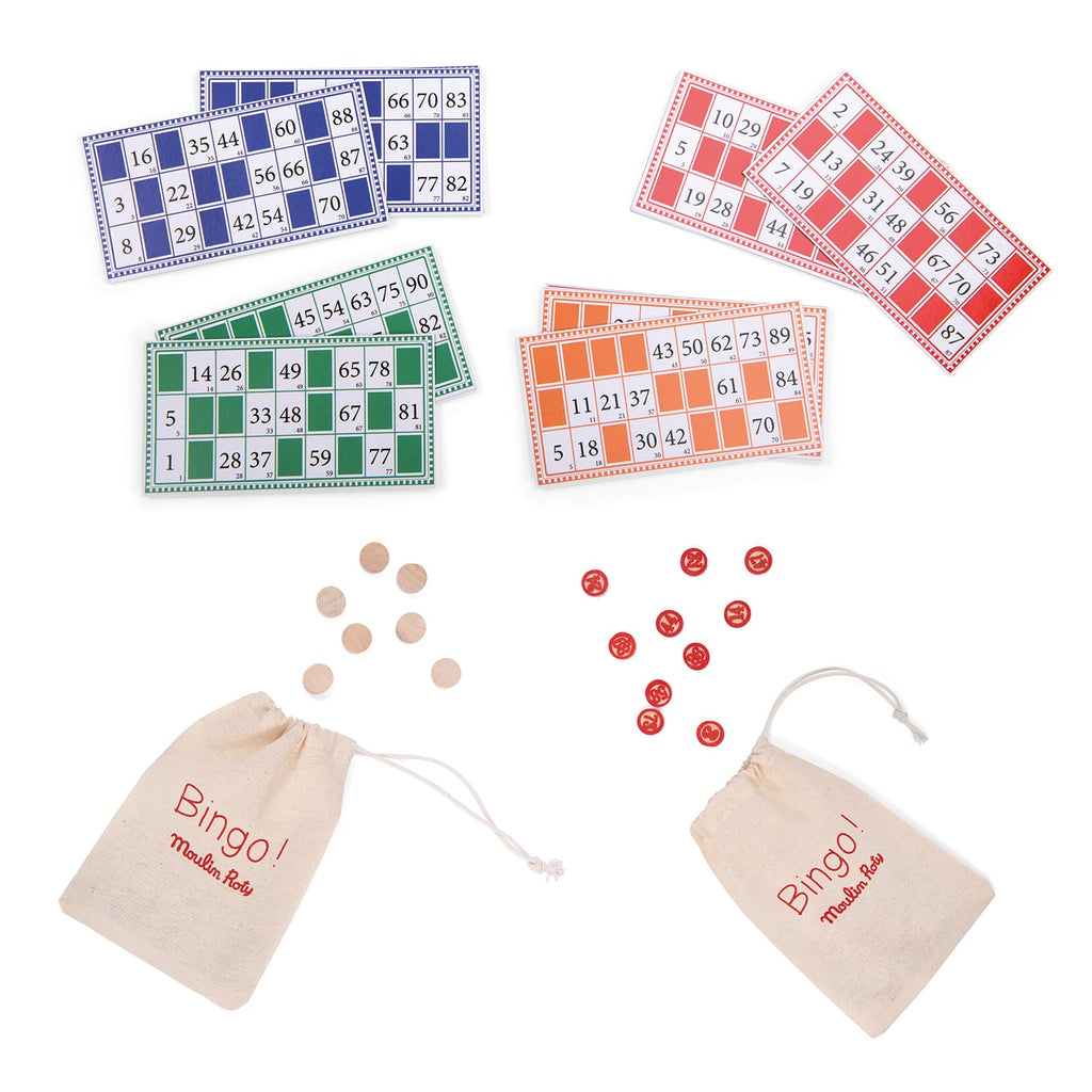 Moulin Roty | Gioco Bingo per bambini, Aujourd'hui c'est Mercredi