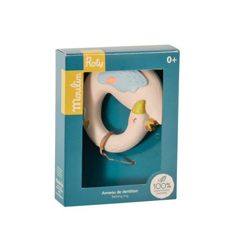 Anello di Dentizione Oca Gomma Naturale | Moulin Roty 714371