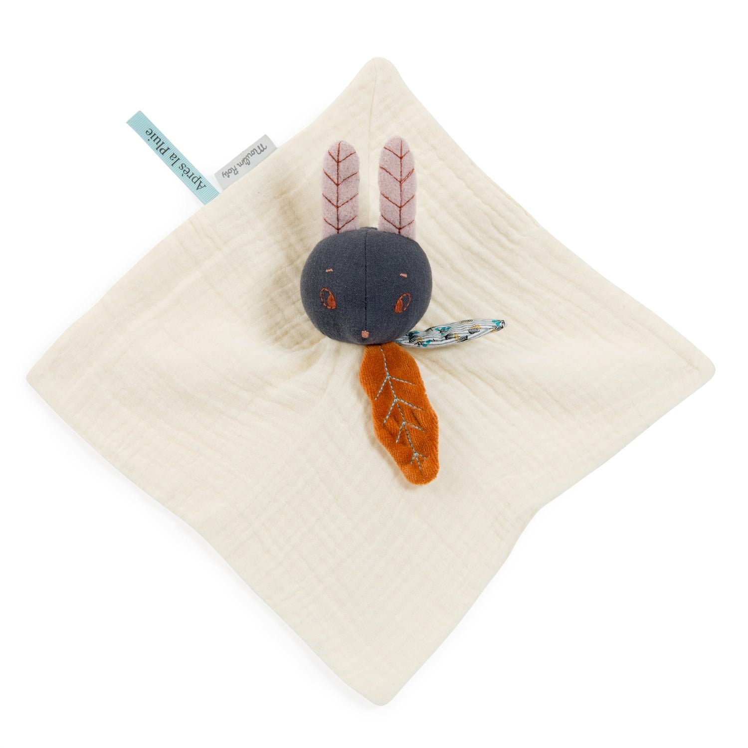 DouDou Coniglio Lune Mussola Cotone Après la Pluie Moulin Roty 715016