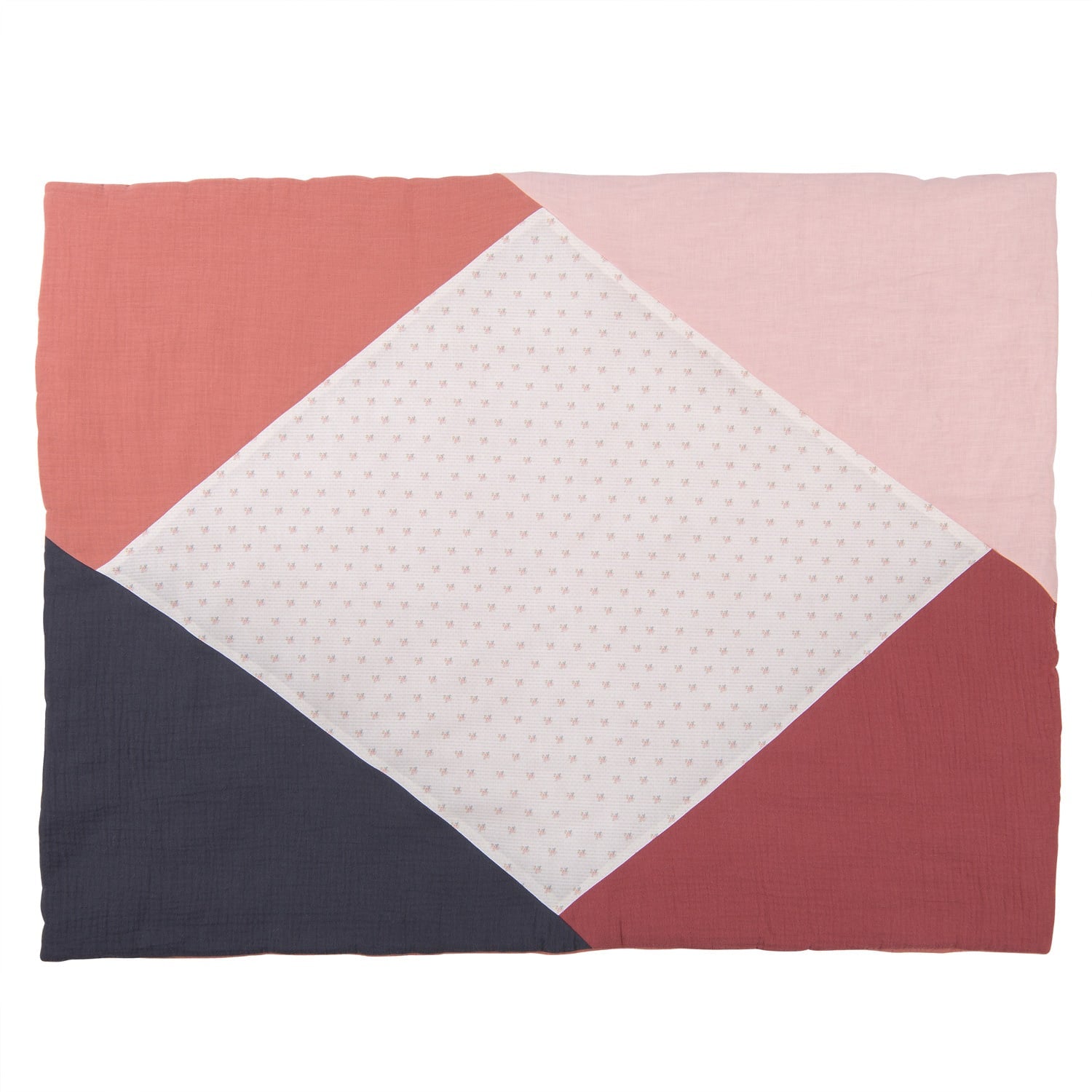 Coperta Trapunta Cotone Bio 90x69cm, Après la Pluie Moulin Roty 715095