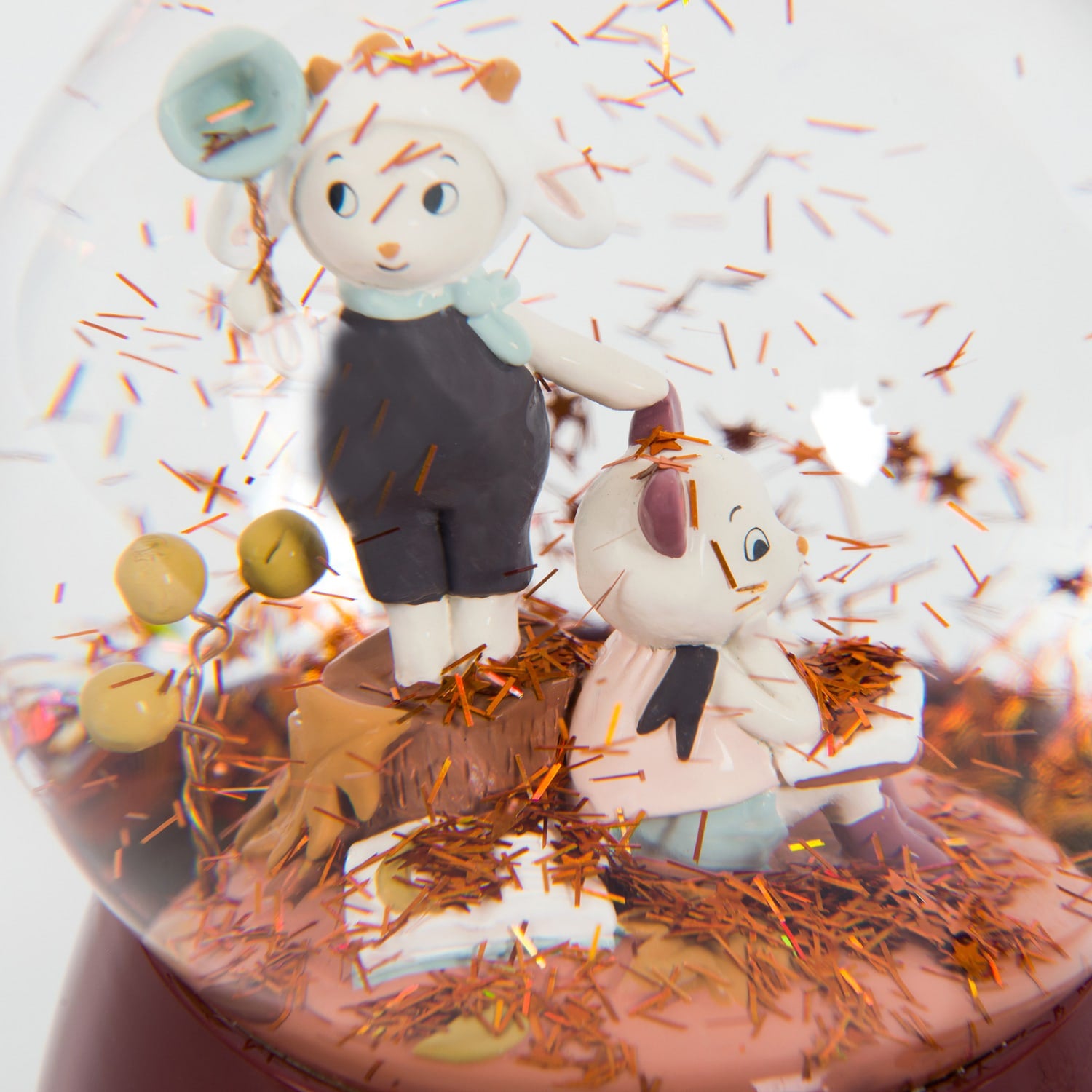 Palla di Neve Musicale Pecora, Gatto Après la Pluie Moulin Roty 715175