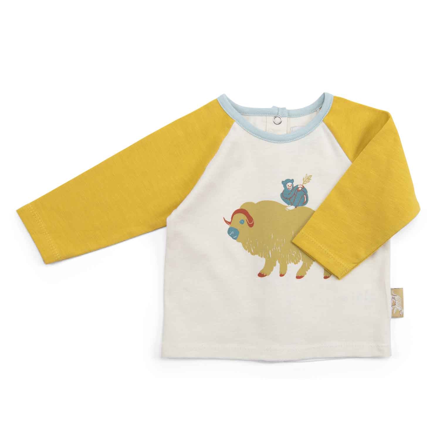 Moulin Roty | Maglietta cotone bisonte, Gary