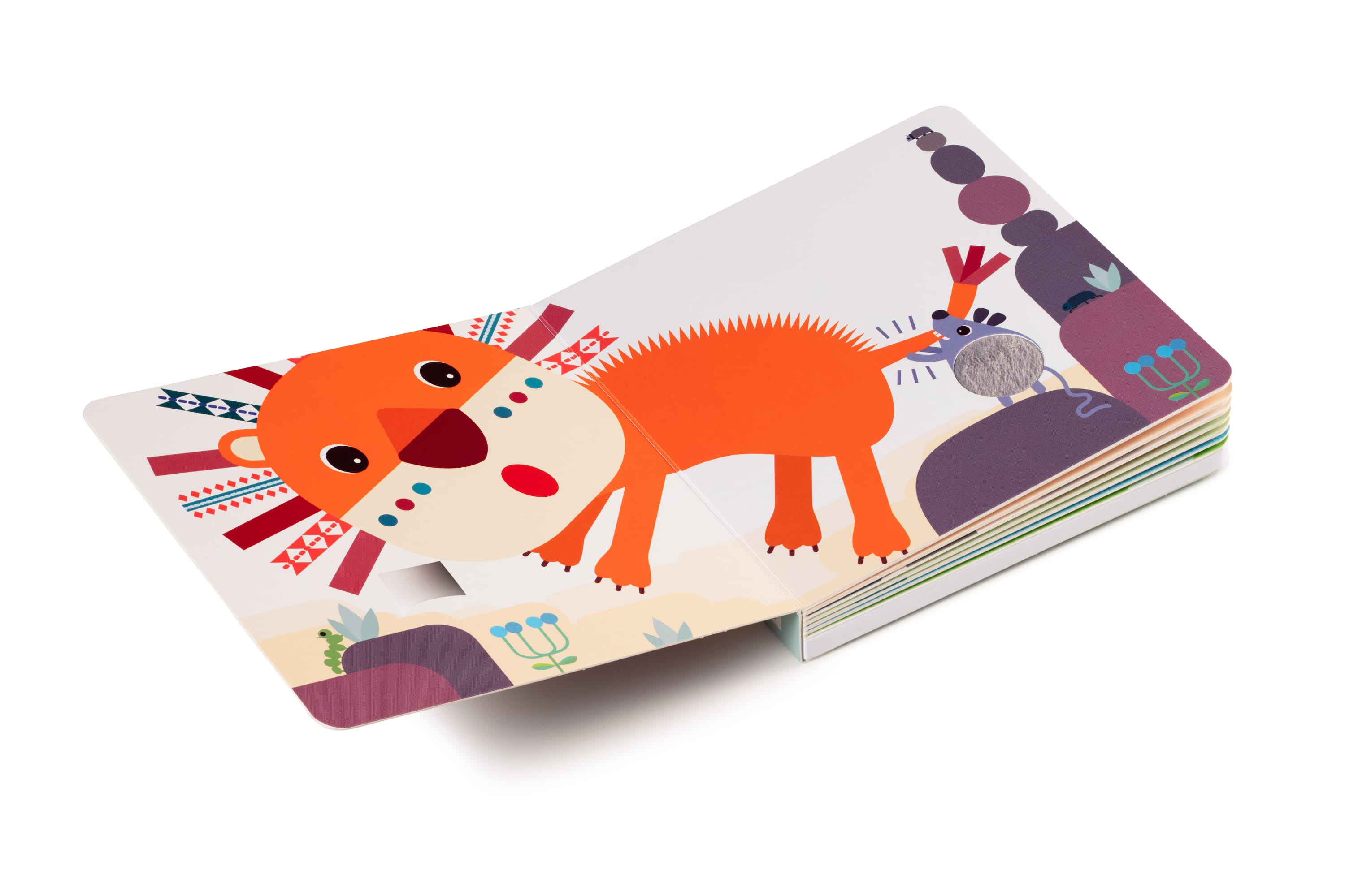 Libro Tattile e Sonoro Crazy Crunch 10m+ | Lilliputiens 83188