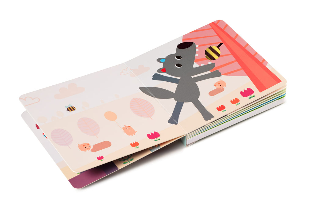 Libro Tattile e Sonoro Crazy Crunch 10m+ | Lilliputiens 83188