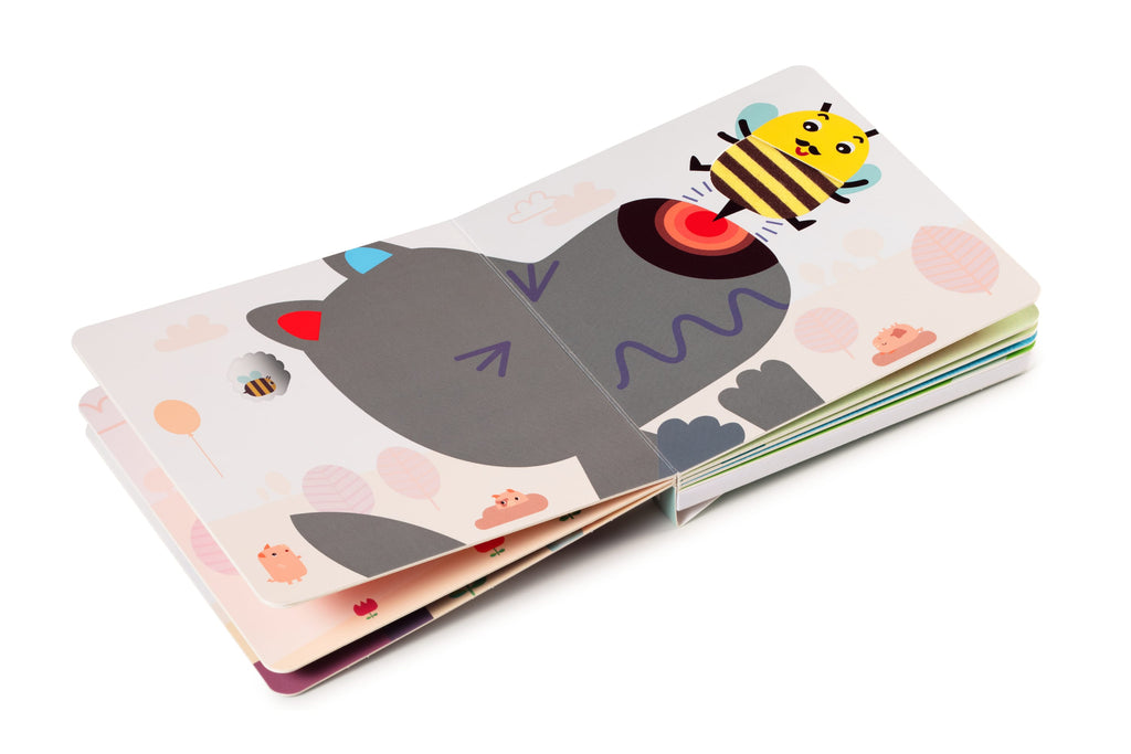 Libro Tattile e Sonoro Crazy Crunch 10m+ | Lilliputiens 83188