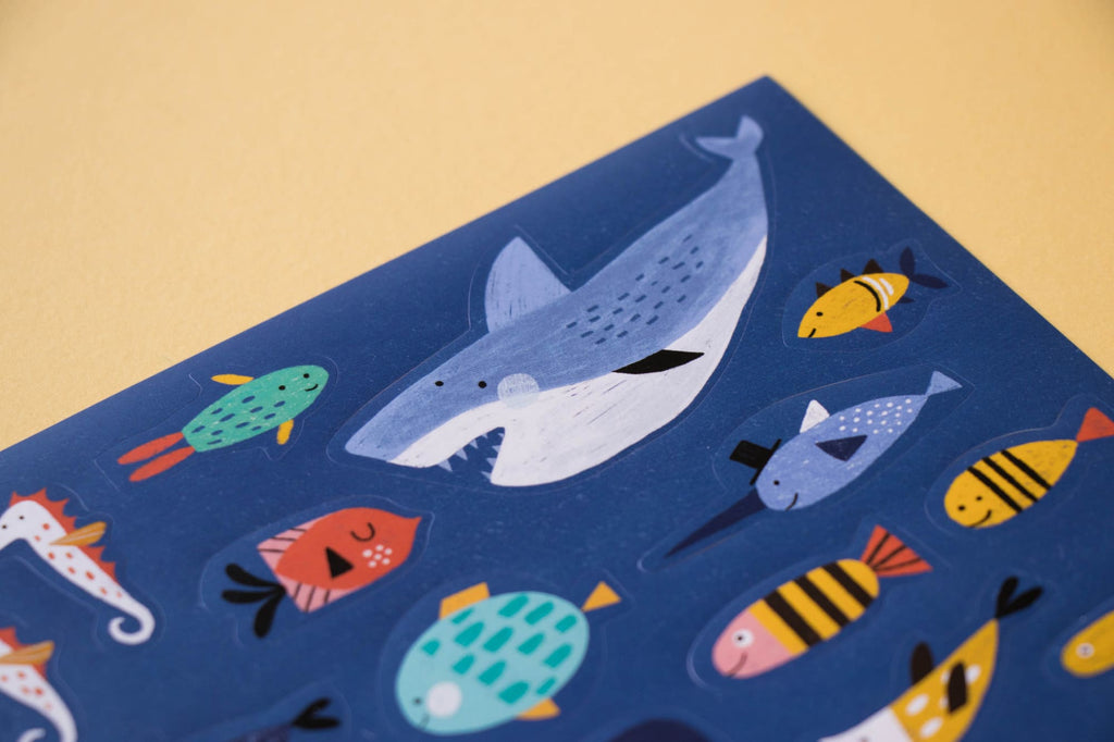 Londji | Adesivi Rimovibili e Sfondi Mare 150 Stickers My Sea