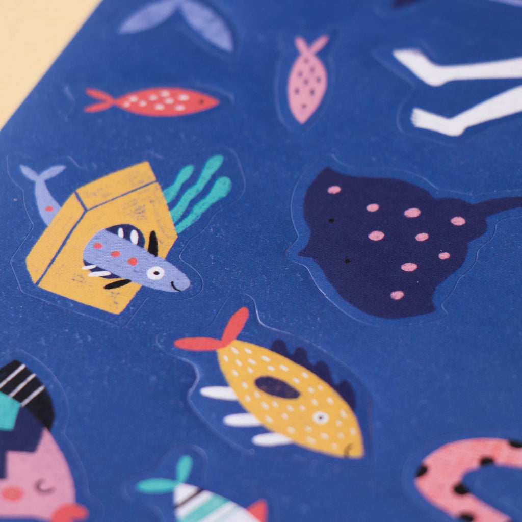 Londji | Adesivi Rimovibili e Sfondi Mare 150 Stickers My Sea