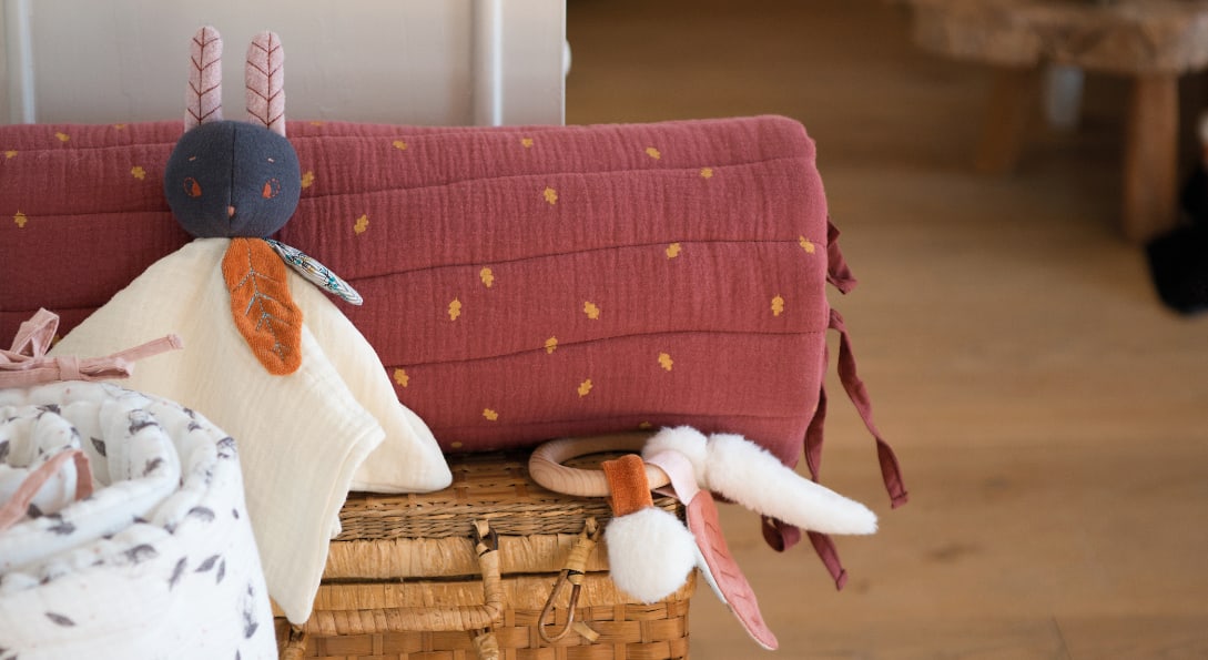 DouDou Coniglio Lune Mussola Cotone Après la Pluie Moulin Roty 715016