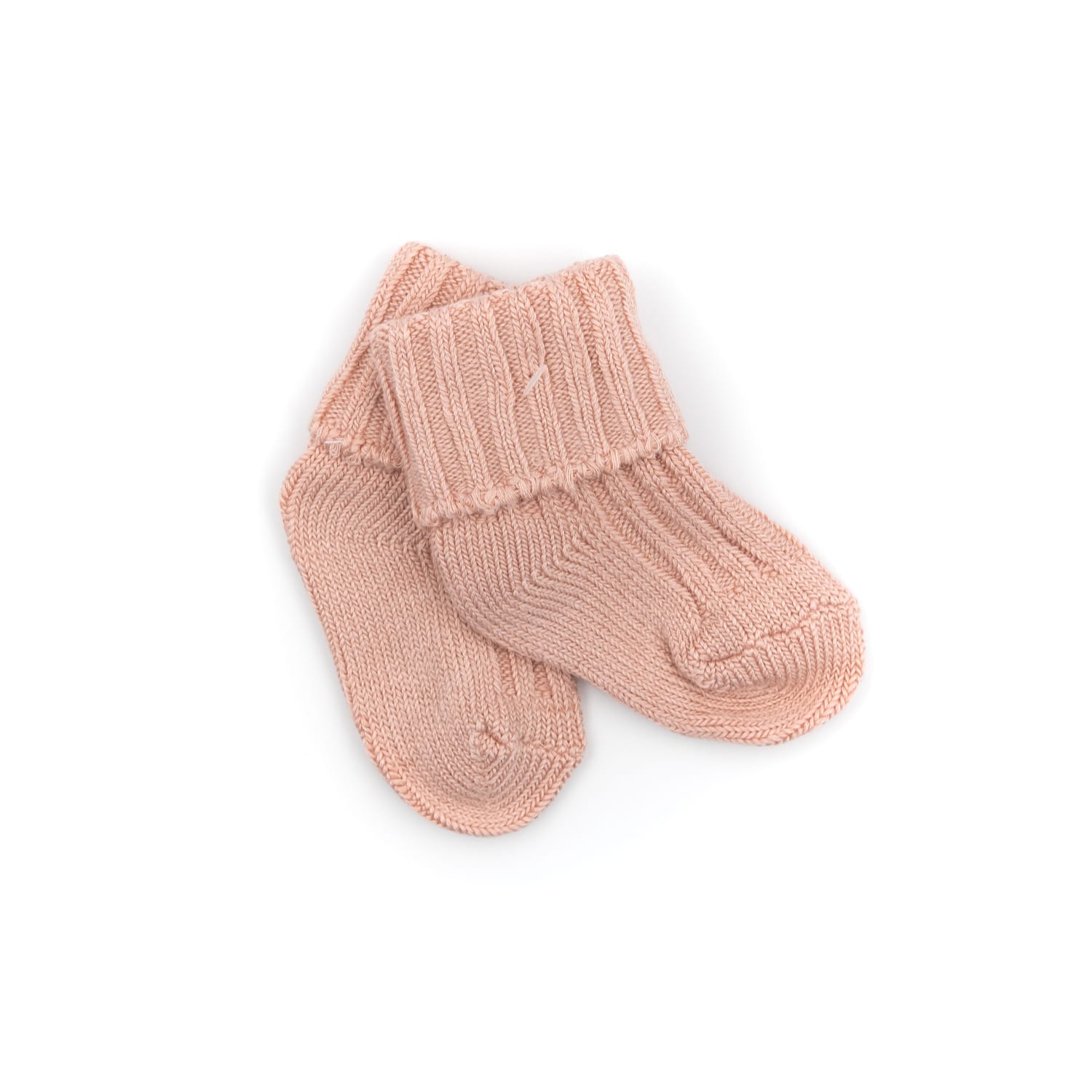 Set calzini in bambù per bebè, Panna e Rosa