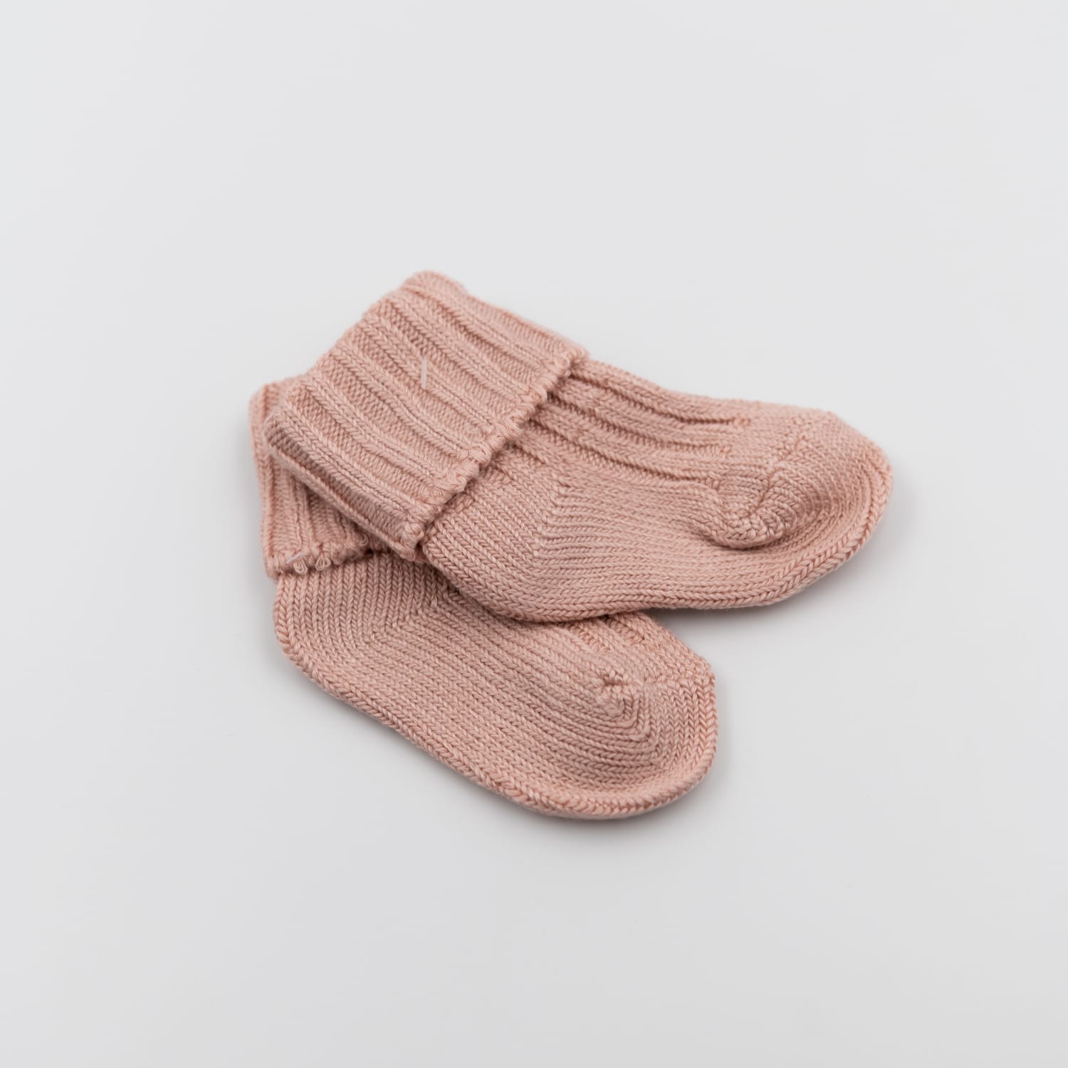 Set calzini in bambù per bebè, Panna e Rosa