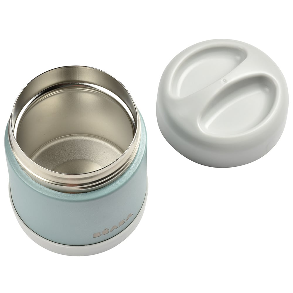 Béaba | Porta pappa termico acciaio inox Eucalipto, 300ml