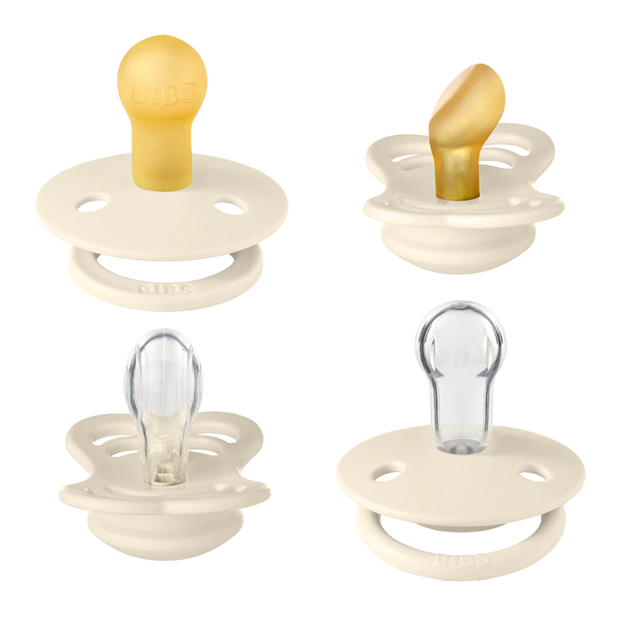 Bibs 4 Ciucci Collezione Try-It Avorio | Trova il ciuccio perfetto