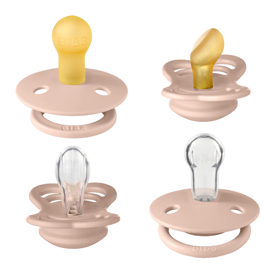 Bibs 4 Ciucci Collezione Try-It Blush | Trova il ciuccio perfetto