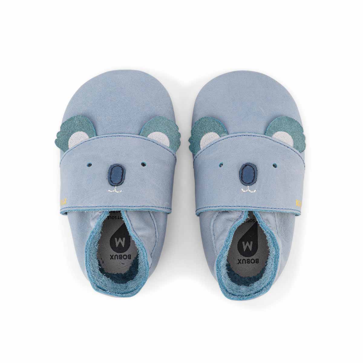 Scarpa Soft Sole Koko Slate Koala Blu Grigio | BOBUX Bo Buddies