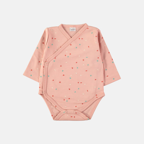 Long-sleeved crossover bodysuit in pima cotton, Colors