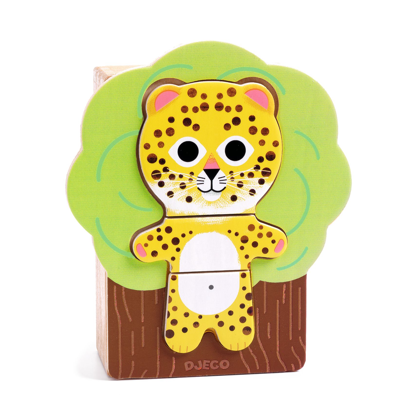 Djeco | Puzzle ad Incastro in Legno Arbamix, 24 mesi + DJ01626