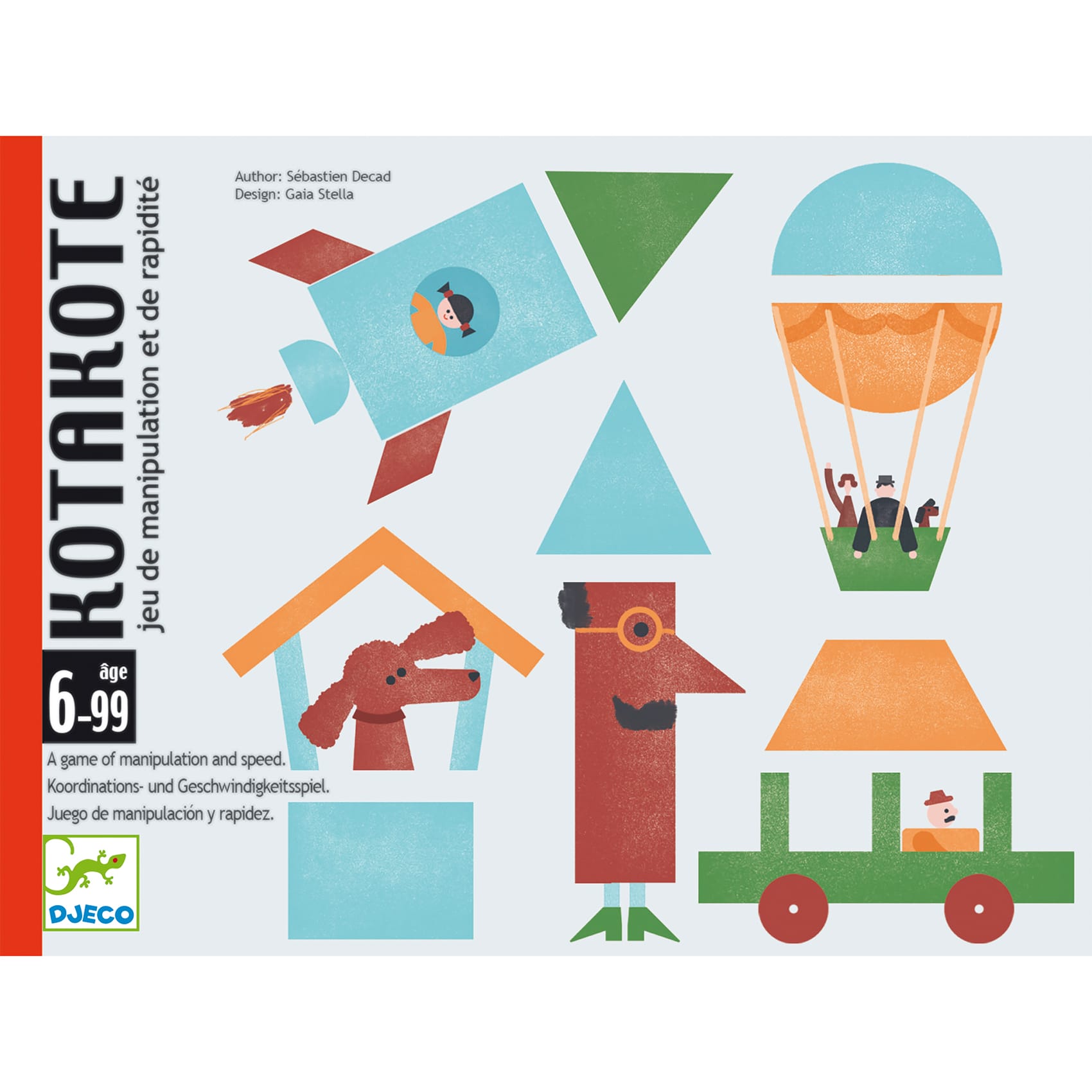 Djeco | Gioco di Carte Osservazione e Rapidità Kotakote DJ05148