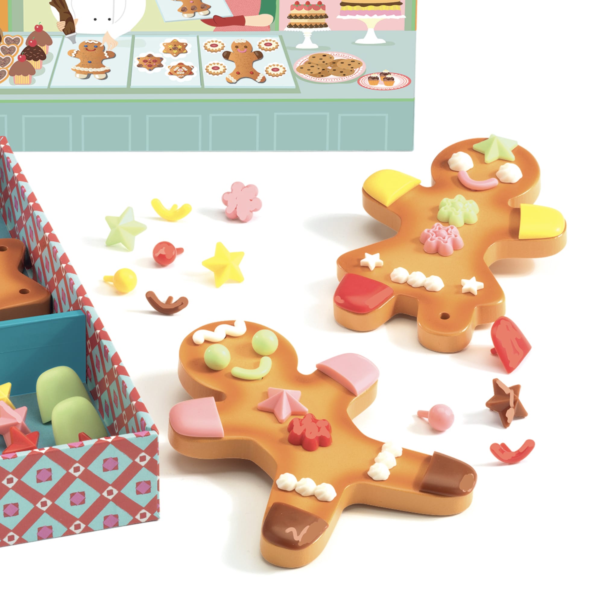 Set Gioco Omino di Pan di Zenzero Oscar e Cannelle | Djeco DJ06516