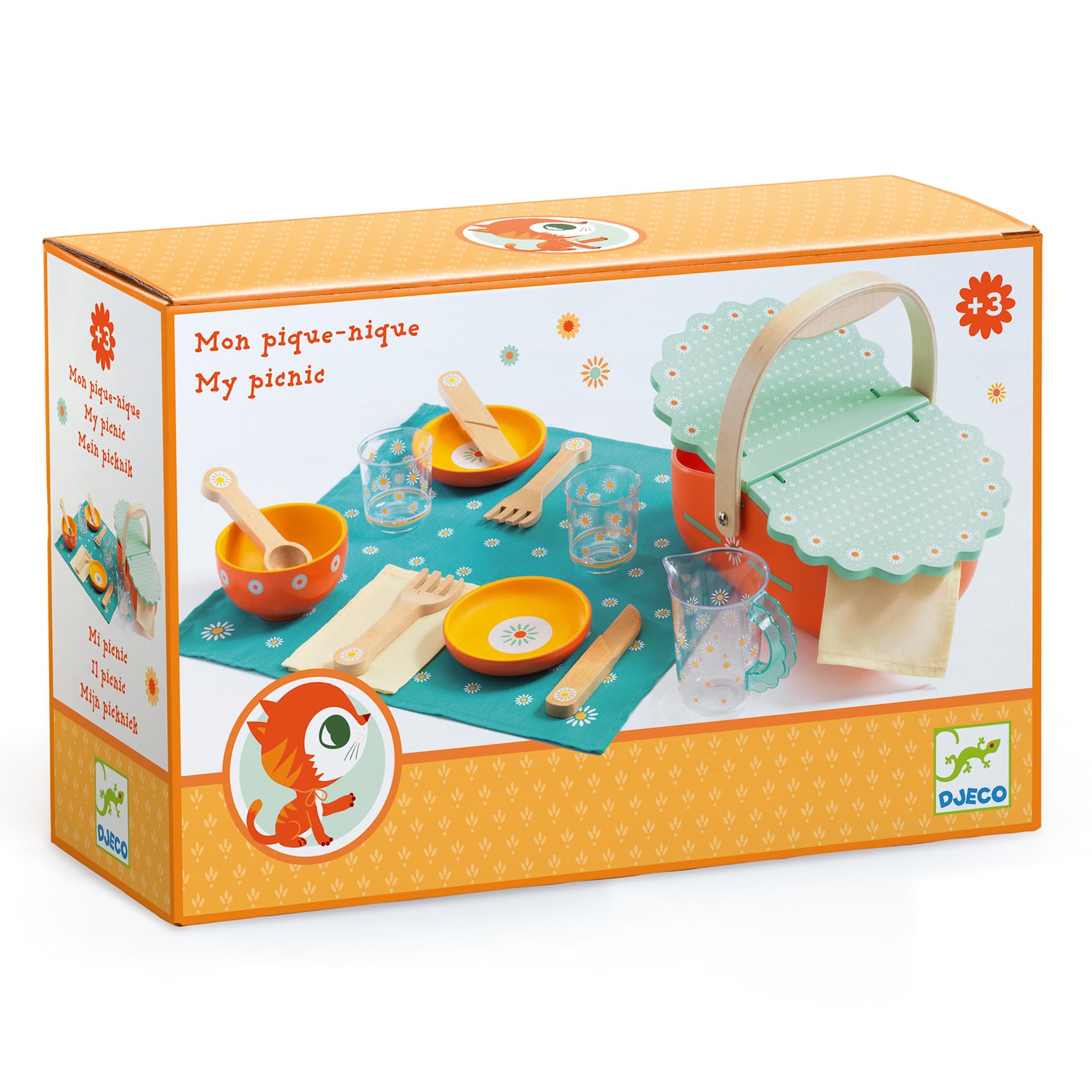 Il mio picnic in legno