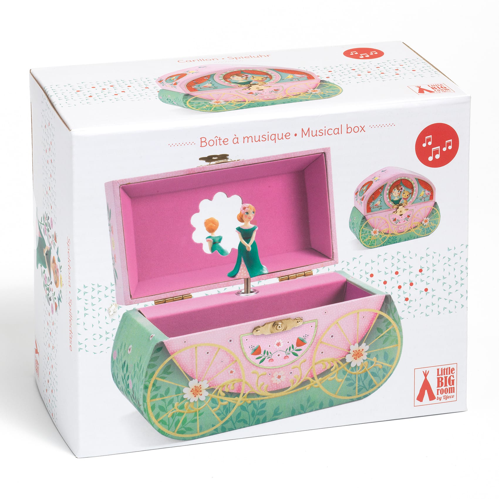 Portagioie Musicale Snoopy Per Bambine - Con Carillon E Scomparti, Regalo Ideale - Foto 4