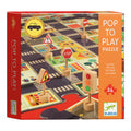 Djeco | Pop to Play Puzzle Gigante, Città Strade per macchine DJ07161