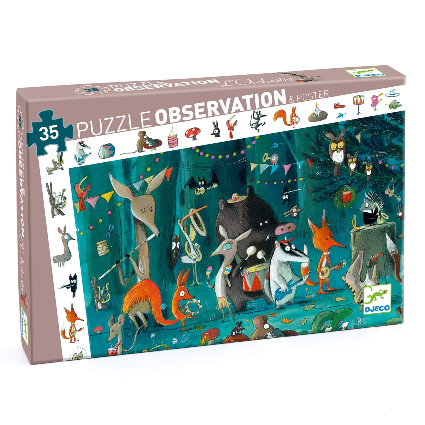Djeco | Puzzle d'Osservazione L'Orchestra 35pz
