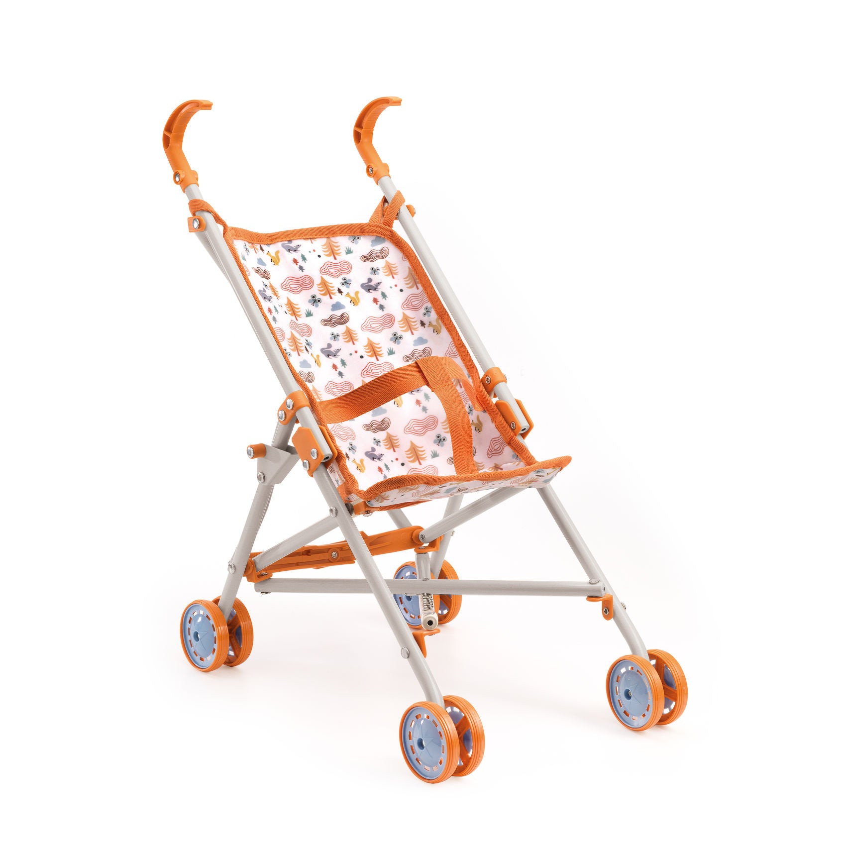 Djeco | Passeggino per bambole 54cm, Forest
