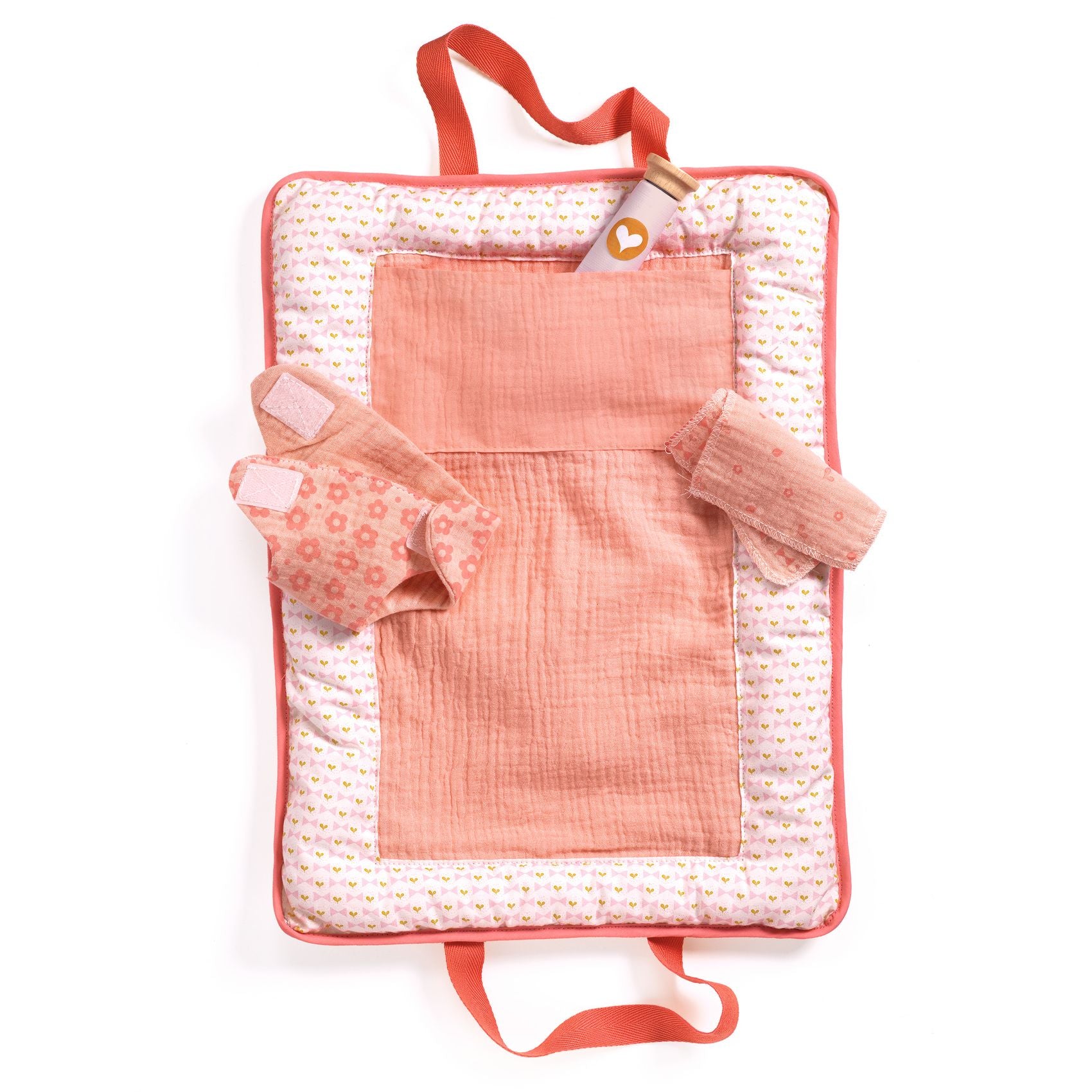 Djeco | Borsa per il cambio con accessori per bambole