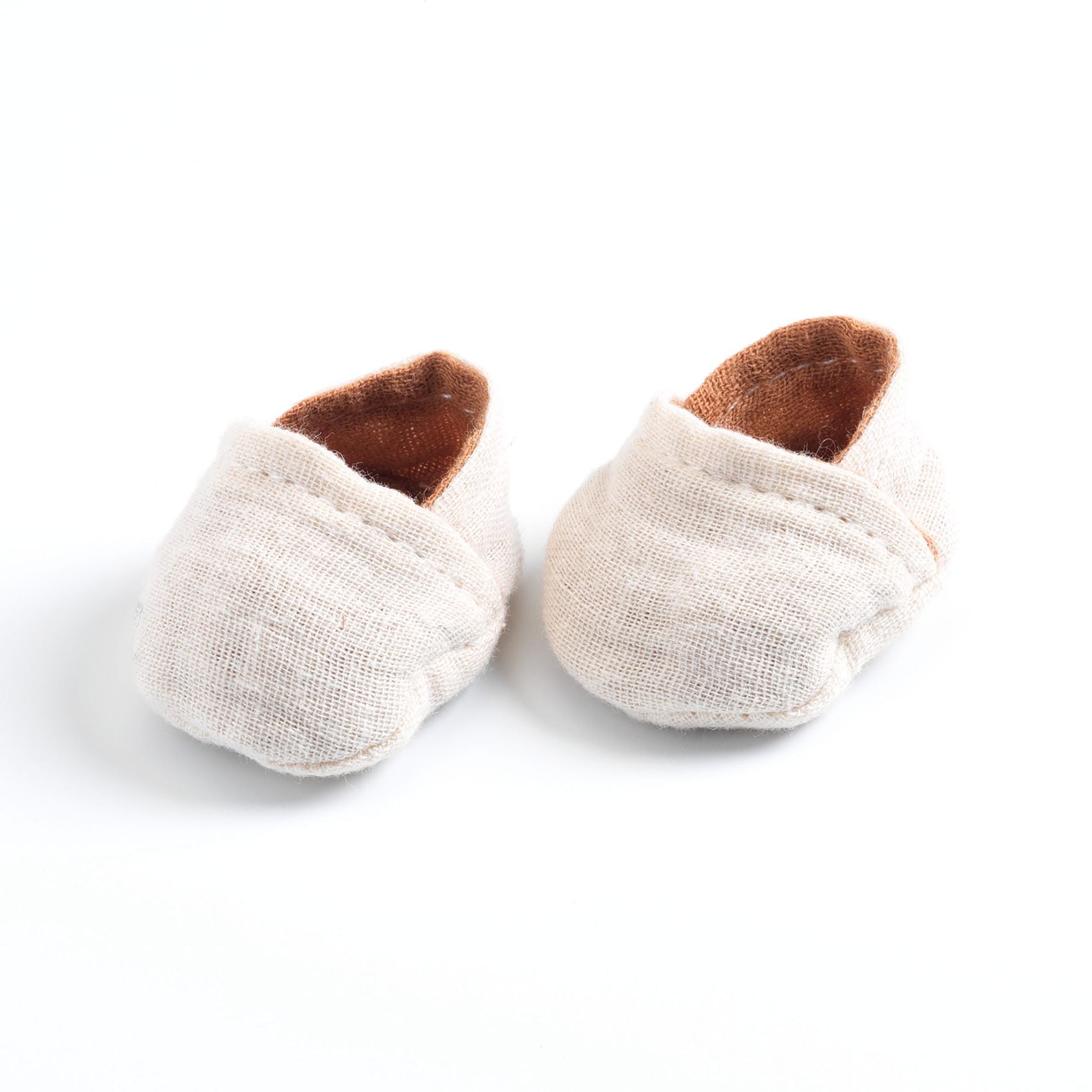 Pomea doll slippers, 3 pairs