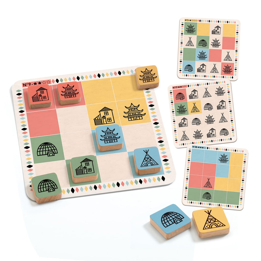 Djeco | Gioco di Logica Crazy Sudoku, 8 anni + DJ08488
