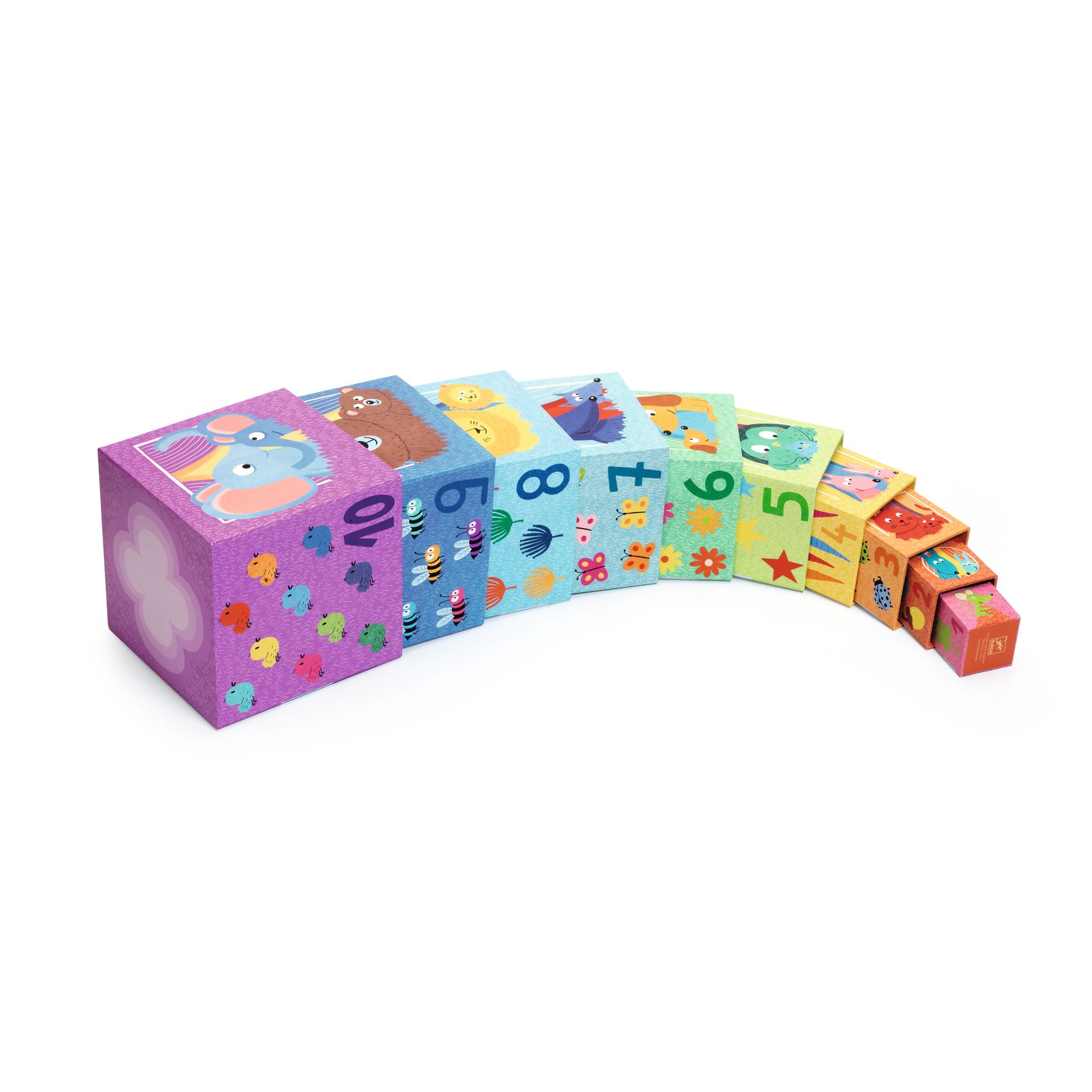 Set Cubi Impilabili Amici miei Djeco - Arte e Gioco - Daelli Set Cubi Impilabili Amici miei Djeco - Arte e Gioco - Daelli