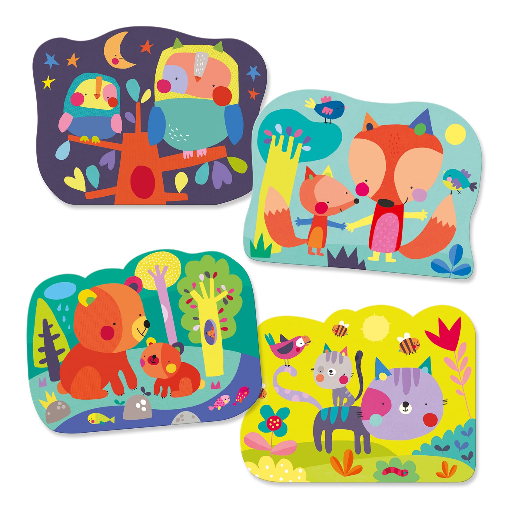 Disegni magici da colorare con acqua Nel Bosco