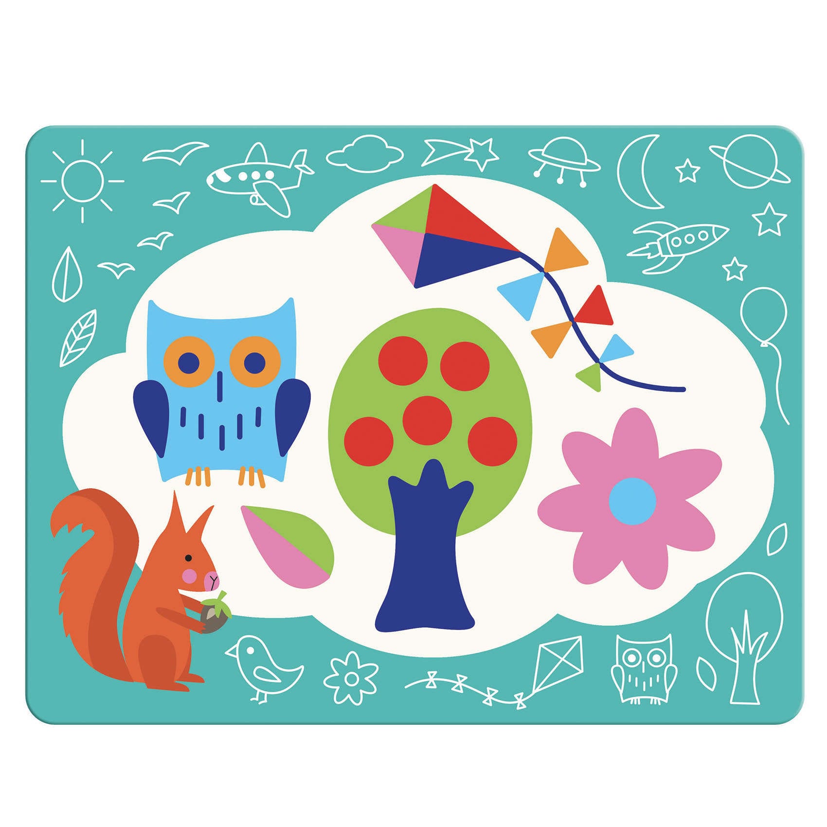 Djeco | Disegni Magici da Colorare all’infinito con acqua Scarabocchi