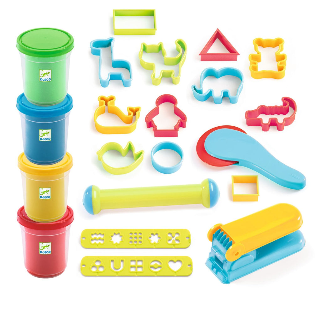 Djeco | Primo kit plastilina (pasta da modellare), Classic