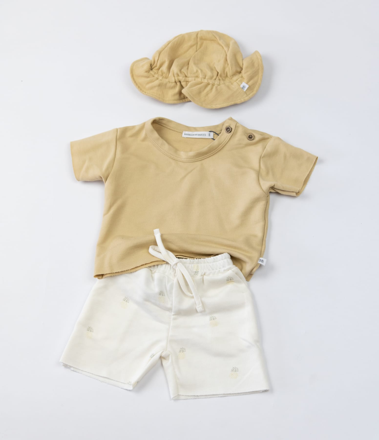 Camel organic bamboo short sleeve t-shirt