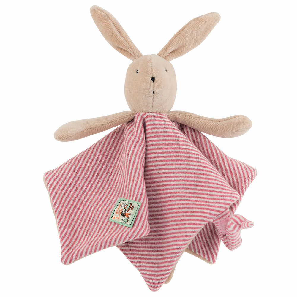 DouDou Porta Ciuccio Coniglio Sylvain | Moulin Roty  La Grande Famille