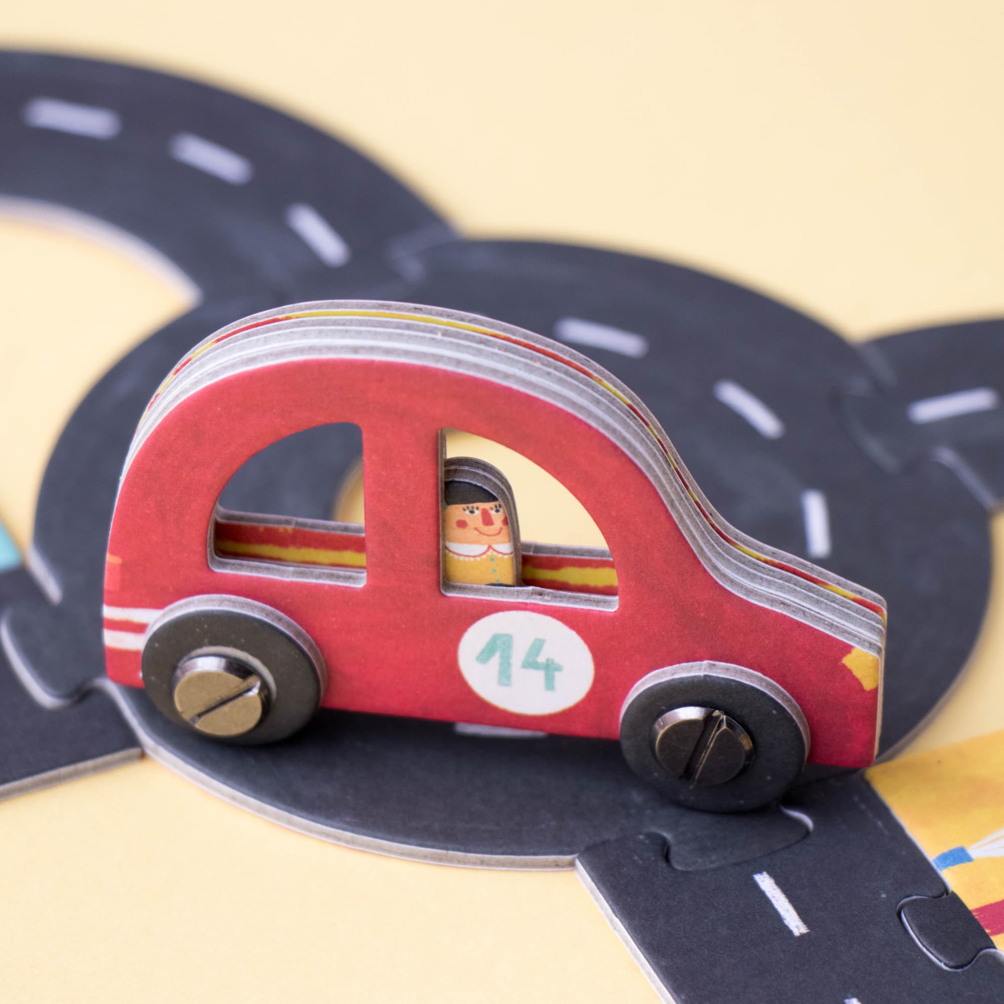 Gioco e Puzzle Strade e Macchine - Roads 136pz, 4 Anni + | Londji