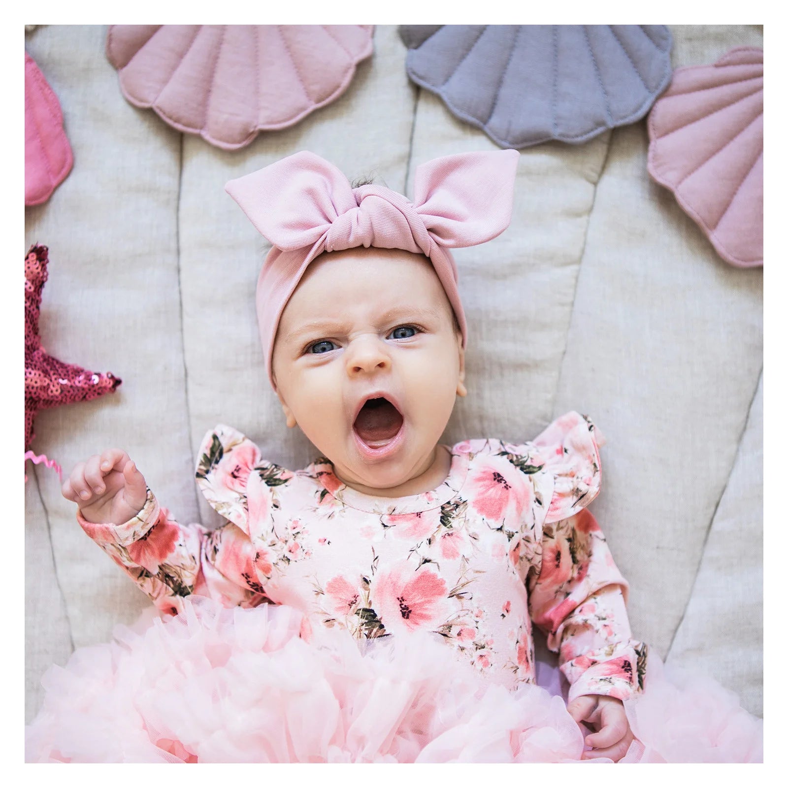 Fascia Capelli Bimba Powder Pink | UL&KA
