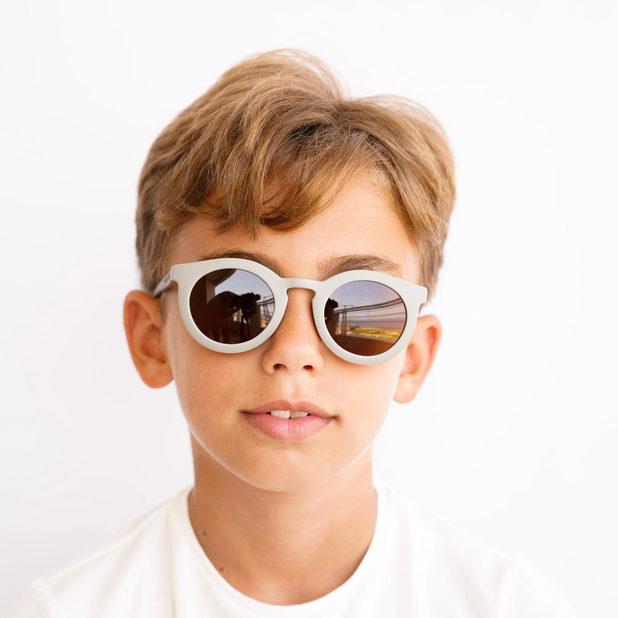 Grech&Co | Occhiali da sole flessibili UV400, Classic Baby Bog