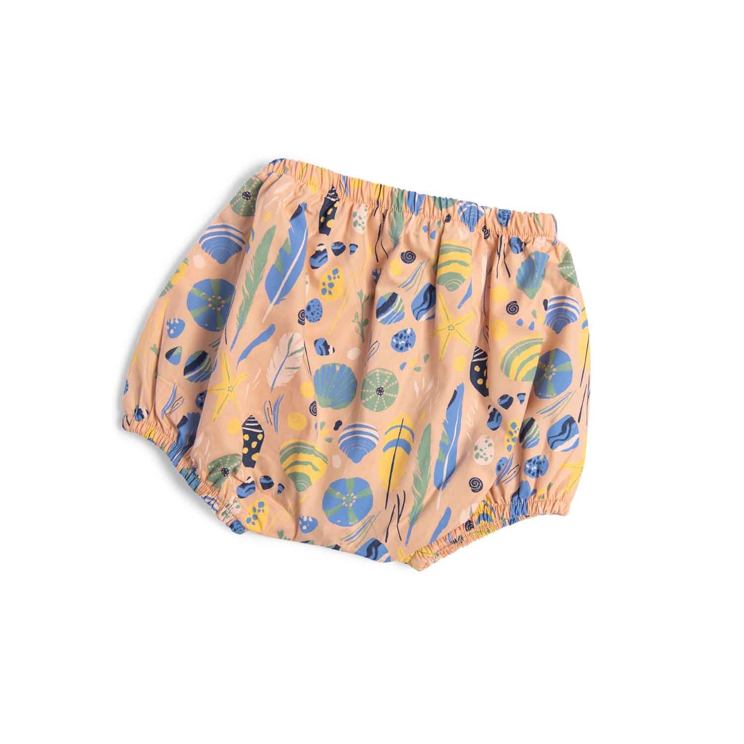 Moulin Roty | Bloomer cotone bio rosa conchiglia, Hortense Bord de Mer