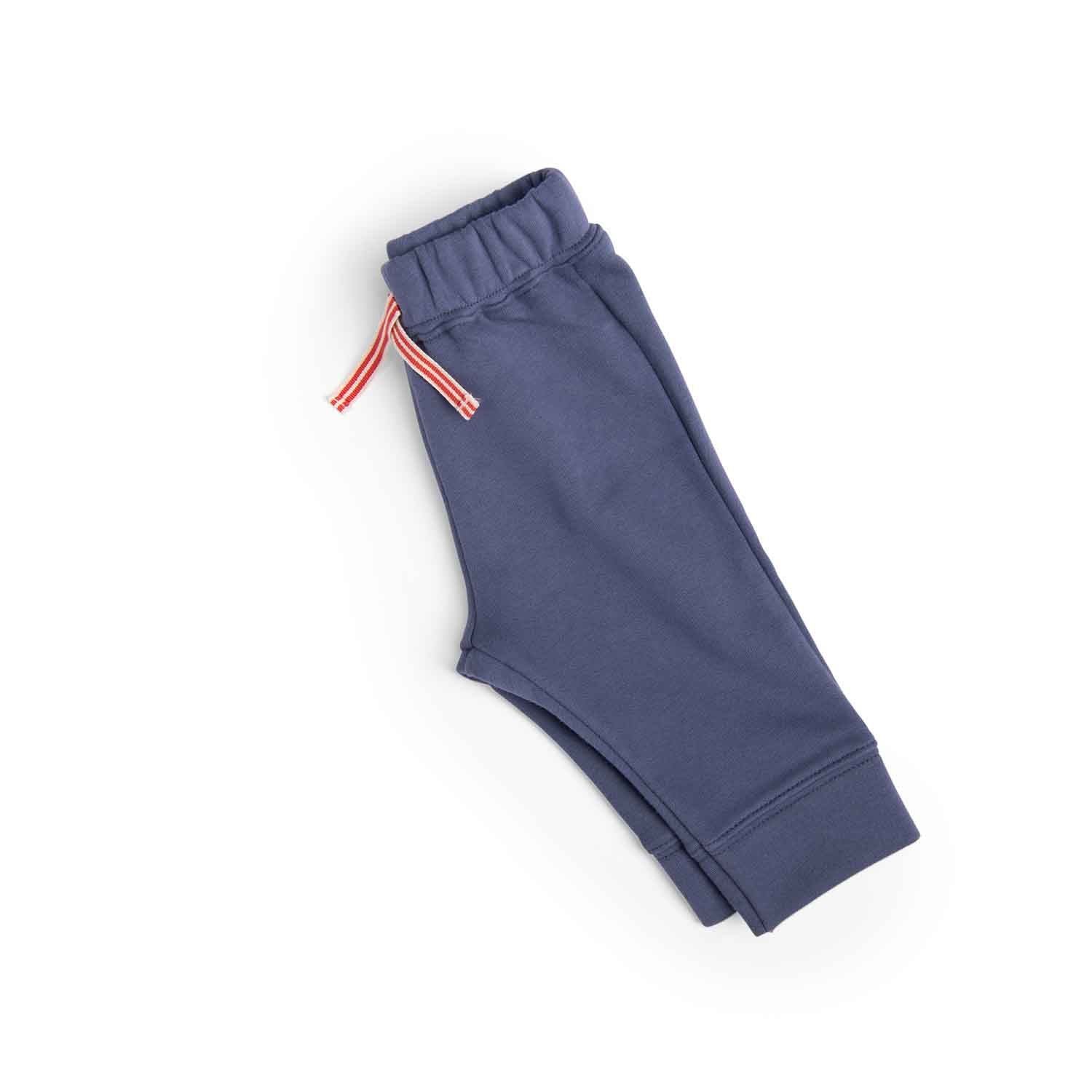 Moulin Roty | Pantaloni in felpa leggera blu, Hugo, Bord de mer