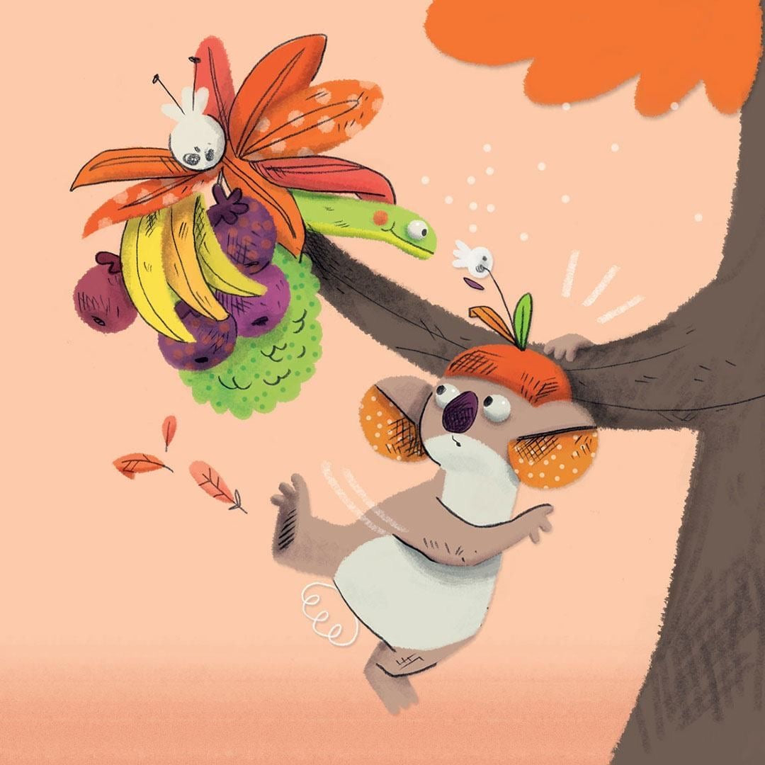 Moulin Roty | Peluche musicale carillon da appendere Koala, Dans la Jungle