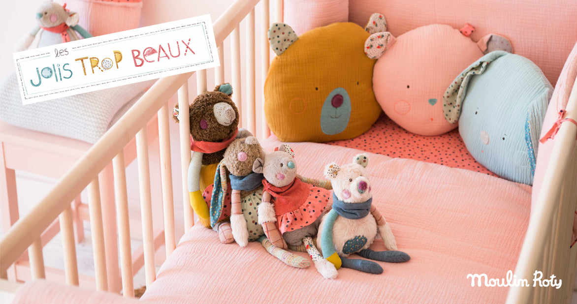 Sacco nanna Invernale 70cm Celeste Les Jolis Trop Beaux | Moulin Roty 665084