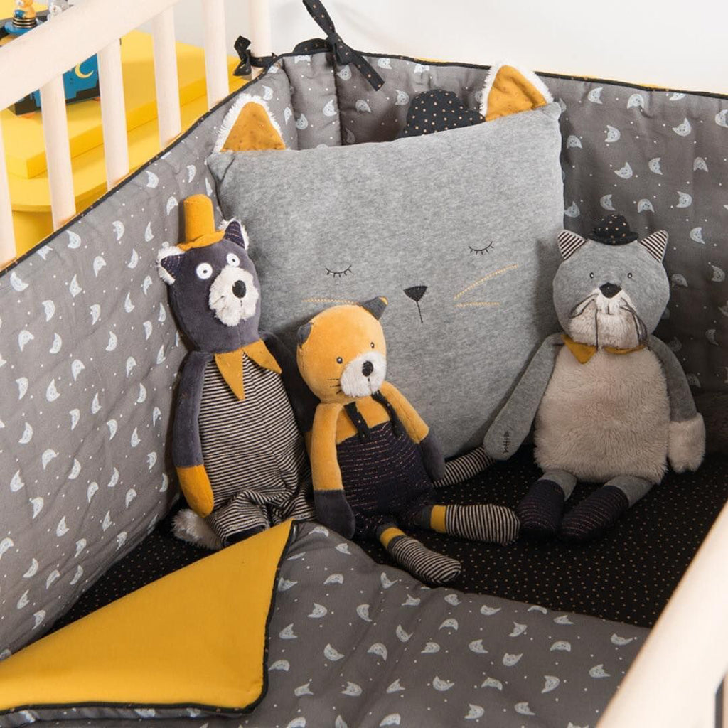 Peluche Gatto Lulu 27cm | Moulin Roty | Les Moustaches 666021