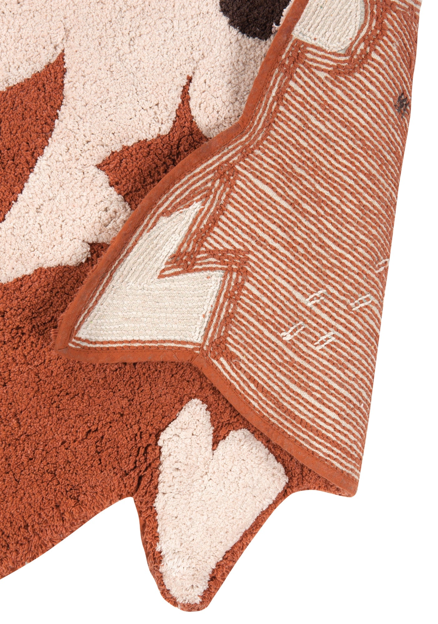 Tappeto per Bambini in Cotone Lupo 110x70 cm, Little Wolf | Nattiot