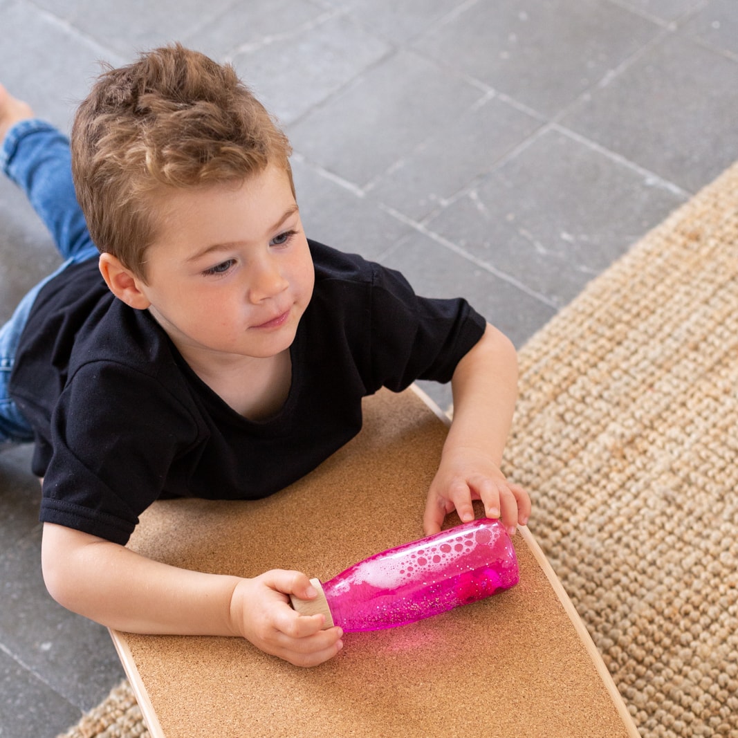 Petit Boum | Bottiglia Sensoriale per bambini Float Bottle Pink